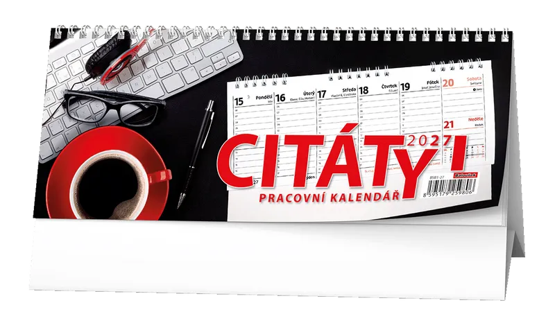 Hauptbild des Produkts Stolní kalendář - Pracovní kalendář CITÁTY I