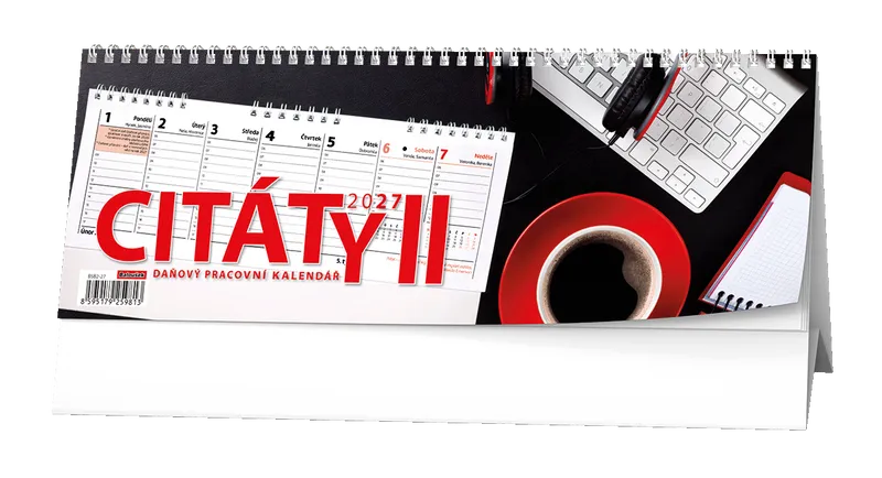 Hauptbild des Produkts Stolní kalendář - Pracovní kalendář CITÁTY II