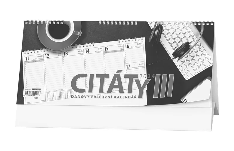 Hauptbild des Produkts Stolní kalendář - Pracovní kalendář CITÁTY III