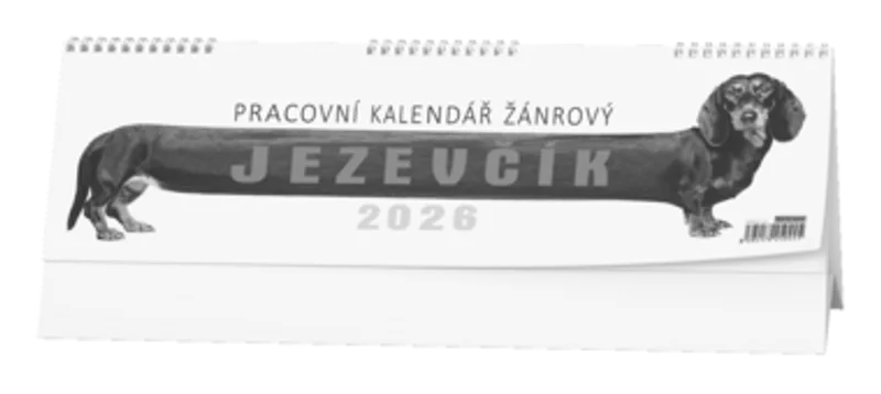 Hauptbild des Produkts Stolní kalendář - Pracovní kalendář žánrový - Jezevčík