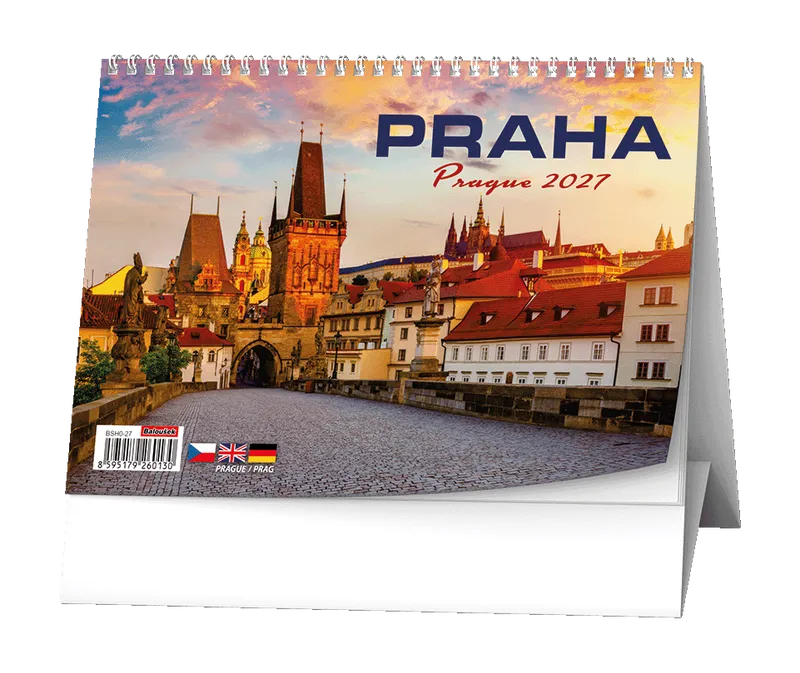 Hauptbild des Produkts Stolní kalendář - Praha