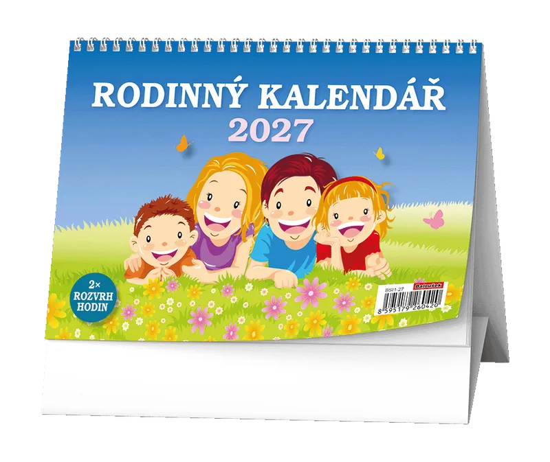 Hauptbild des Produkts Stolní kalendář - Rodinný kalendář