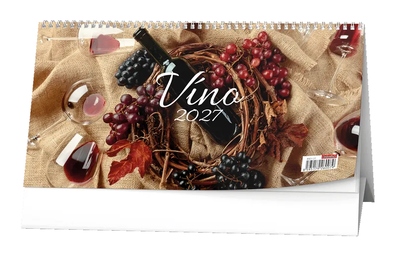 Hauptbild des Produkts Stolní kalendář - Víno