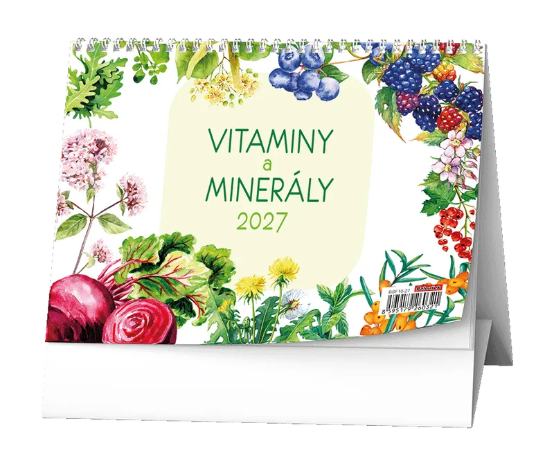 Hauptbild des Produkts Stolní kalendář - Vitamíny a minerály