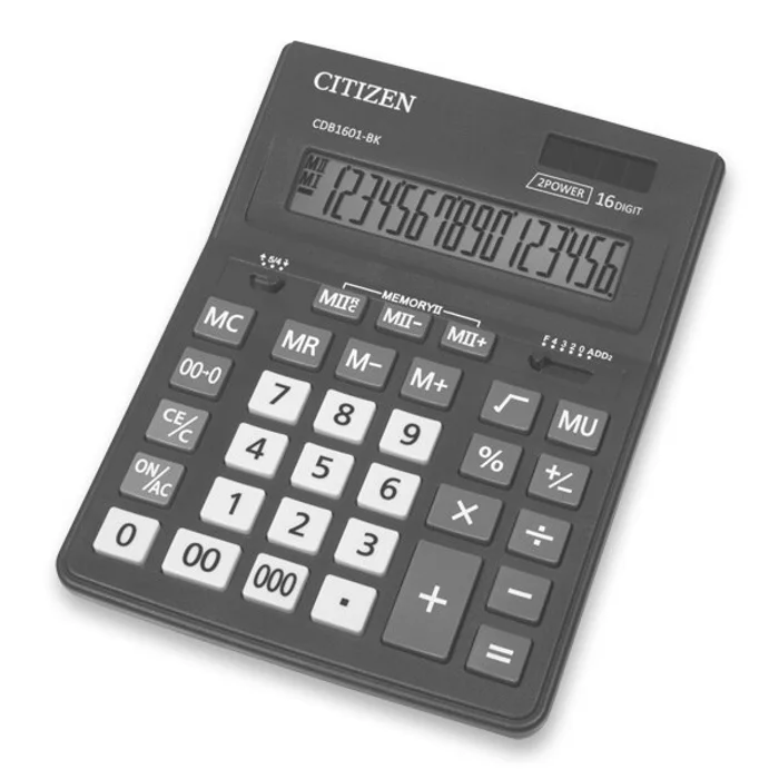 Hauptbild des Produkts Stolní kalkulátor Citizen CDB-1601