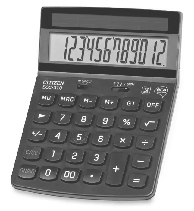 Hauptbild des Produkts Stolní kalkulátor Citizen ECC-310