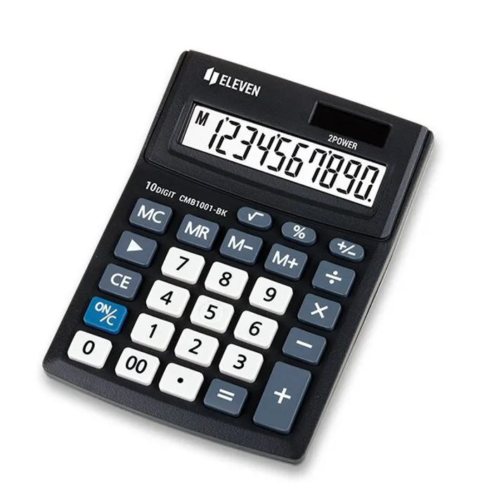 Hauptbild des Produkts Stolní kalkulátor Eleven CMB 1001-BK