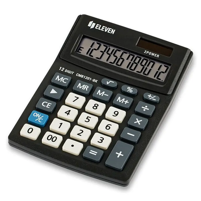 Hauptbild des Produkts Stolní kalkulátor Eleven CMB 1201-BK