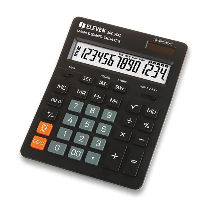 Hauptbild des Produkts Stolní kalkulátor Eleven SDC-554S