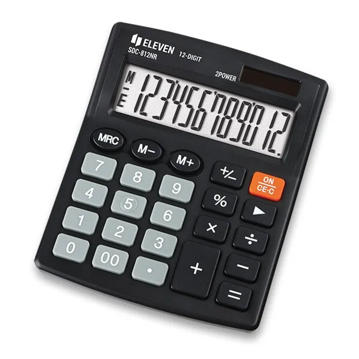 Hauptbild des Produkts Stolní kalkulátor Eleven SDC-812NR