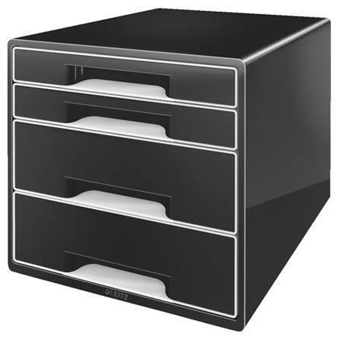 Hauptbild des Produkts Stolní kostka Leitz B&W, 4 zásuvky, černá