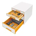Leitz WOW Würfel, metallisches Orange