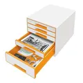 Leitz WOW Würfel, metallisches Orange