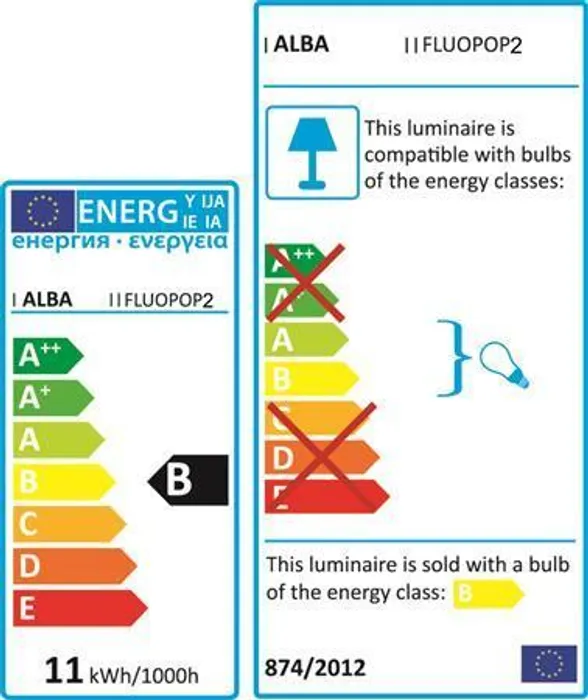 Hauptbild des Produkts Stolní lampa "Fluopop2", černá, ALBA
