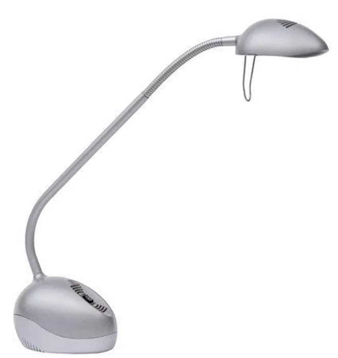 Hauptbild des Produkts Stolní lampa "Halox", stříbrná, halogenová žárovka, 50W, ALBA