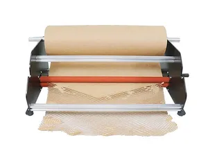 Tischabroller für Wabenpapier DSB HC10 – manueller Papierdispenser, Honeycomb Verpackung