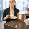 Weiteres Produktbild TORK Xpressnap™ Image N4 Schreibtischablage in Walnuss [1 Stück]