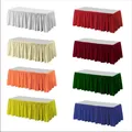 Tischskirting PREMIUM 4 m x 72 cm apricot [1 Stück]