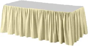 Tischskirting (PAP-Airlaid) PREMIUM champagner 72cm x 4m [1 St.]