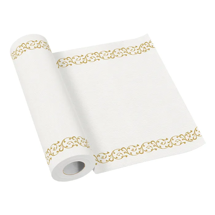 Hauptbild des Produkts Středový pás PAW AIRLAID 40cm x 24m Elegant Frame Gold