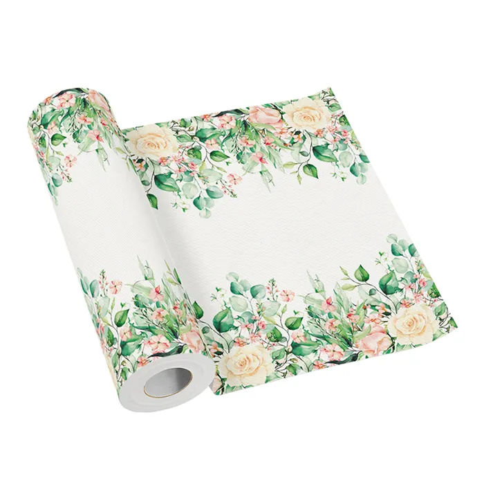 Hauptbild des Produkts Středový pás PAW AIRLAID 40cm x 24m Flower Moments