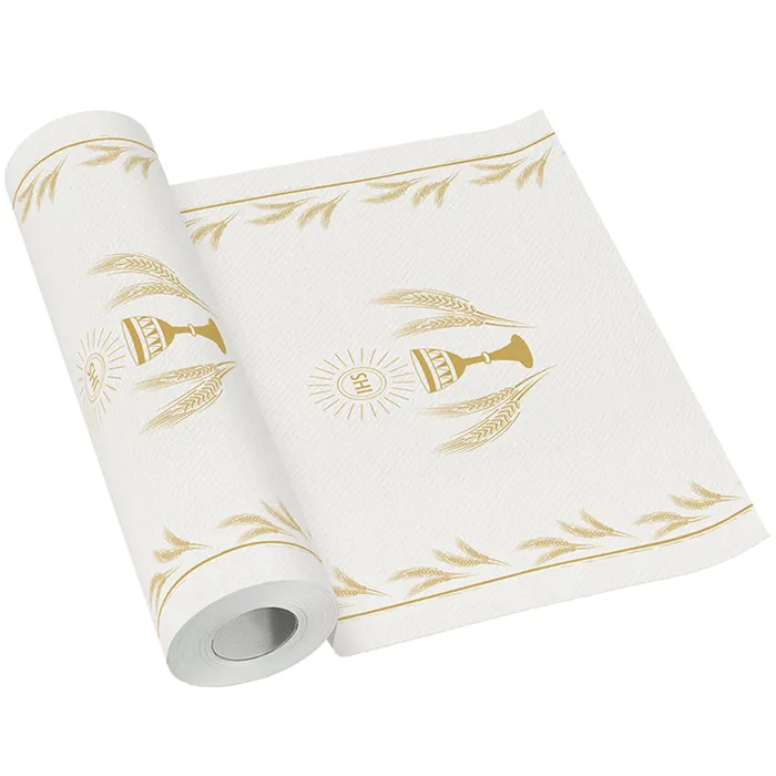 Hauptbild des Produkts Středový pás PAW AIRLAID 40cm x 24m My First Communion gold