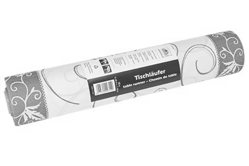 Hauptbild des Produkts Středový pás PREMIUM 12 m x 38 cm krémový/bordo [1 ks]