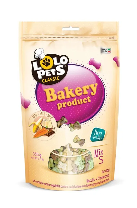 Hauptbild des Produkts Sušenky KOSTIČKY MIX velikost S pro psy 350 g