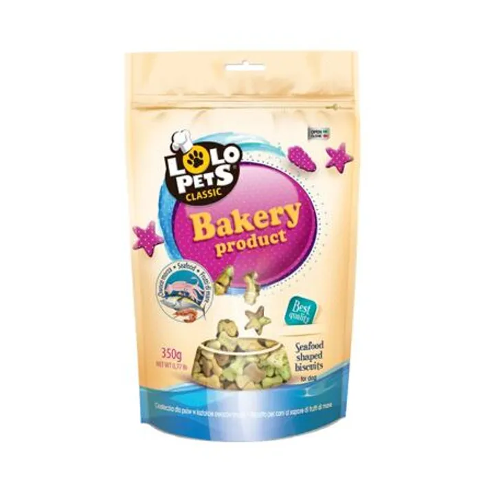 Hauptbild des Produkts Sušenky KOSTIČKY MOŘSKÉ PLODY pro psy 350 g
