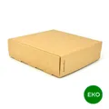Weiteres Produktbild Sushi-Box 200 x 200 x 55 mm, Öko-Kraft [25 Stück]