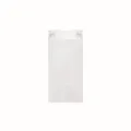 Weiteres Produktbild Papierfaltenbeutel (FSC Mix) weiß 10+5 x 22 cm `0,5kg` [100 St.]