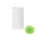 Weiteres Produktbild Papierfaltenbeutel (FSC Mix) weiß 12+5 x 24 cm `1kg` [100 St.]