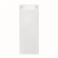 Weiteres Produktbild Papierfaltenbeutel (FSC Mix) weiß 14+7 x 32 cm `2kg` [100 St.]