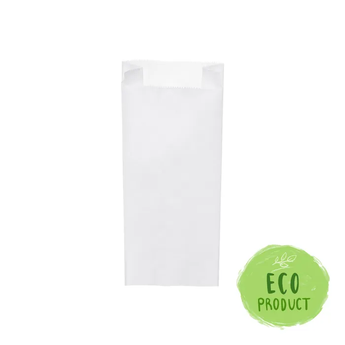 Hauptbild des Produkts Svačinové papírové sáčky bílé 2 kg (14+7 x 32 cm) [1000 ks]