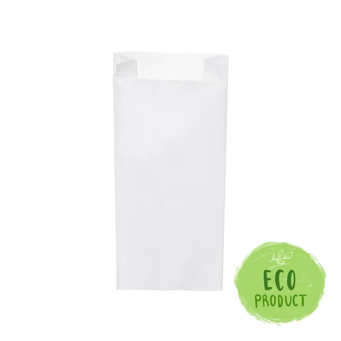 Hauptbild des Produkts Svačinové papírové sáčky bílé 2,5 kg (15+7 x 35 cm) [1000 ks]