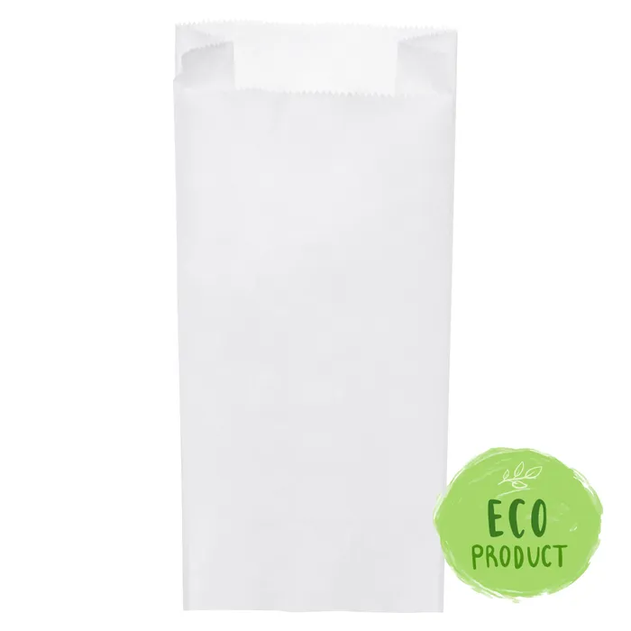 Hauptbild des Produkts Svačinové papírové sáčky bílé 5 kg (20+7 x 45 cm) [1000 ks]