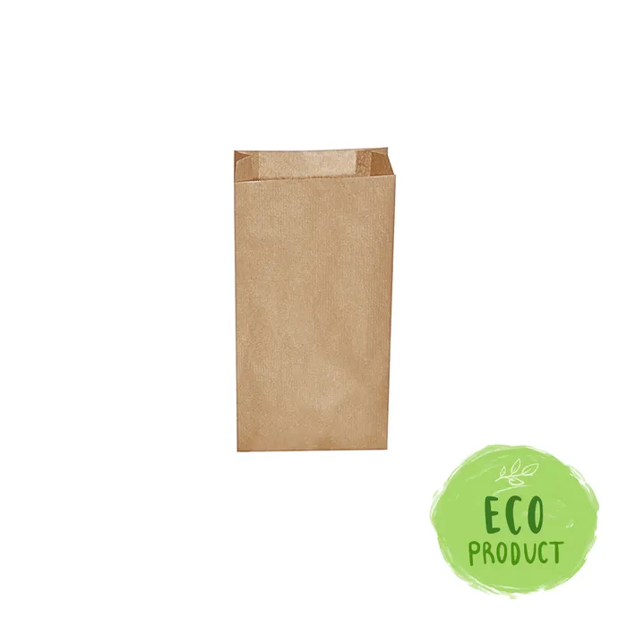 Hauptbild des Produkts Svačinové papírové sáčky hnědé 1 kg (12+5 x 24 cm) [500 ks]