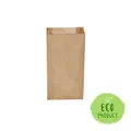 Weiteres Produktbild Papierfaltenbeutel braun 14+7 x 29 cm `1,5kg` [500 St.]