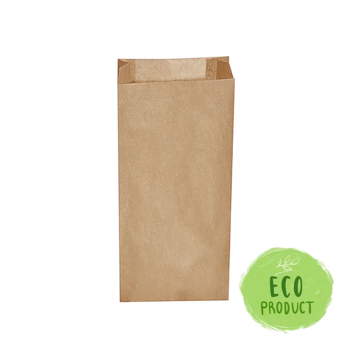 Hauptbild des Produkts Svačinové papírové sáčky hnědé 2,5 kg (15+7 x 35 cm) [500 ks]
