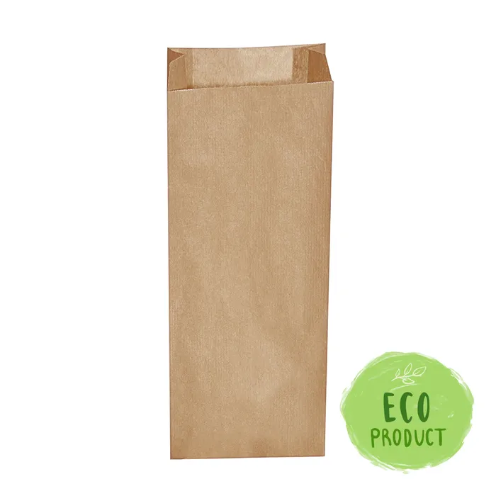 Hauptbild des Produkts Svačinové papírové sáčky hnědé 3 kg (15+7 x 42 cm) [500 ks]
