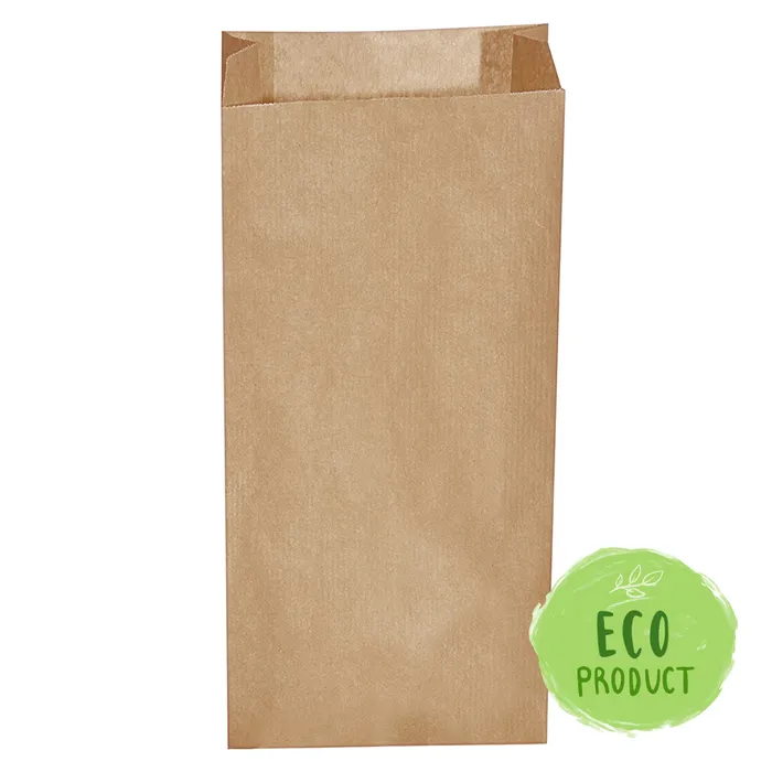 Hauptbild des Produkts Svačinové papírové sáčky hnědé 5 kg (20+7 x 45 cm) [500 ks]