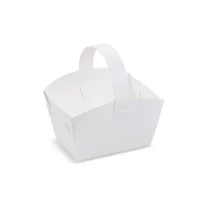 Gebäckkörbchen (PAP) mit Henkel 10 x 8 x 6 cm [50 St.]