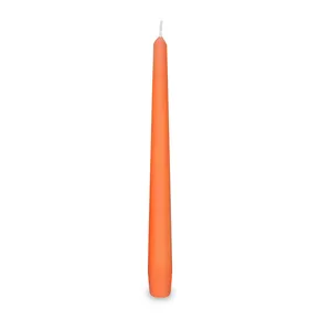 Spitzkerze orange durchmesser 23 x 245 mm [10 St.]