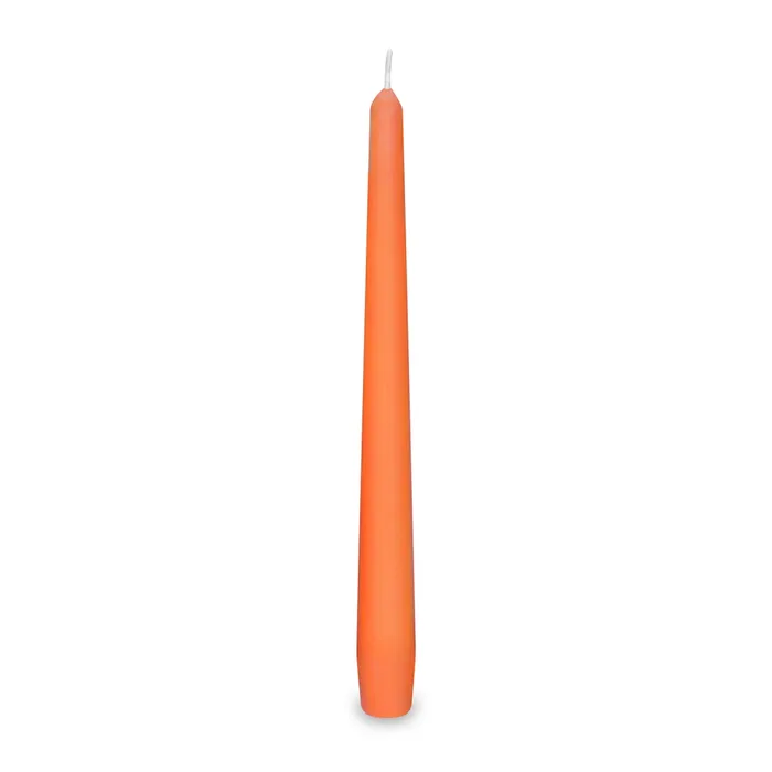 Hauptbild des Produkts Svíčka kónická 245 mm oranžová [10 ks]