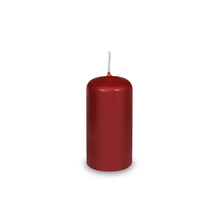 Hauptbild des Produkts Svíčka válcová průměr 40 x 80 mm bordová [4 ks]