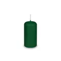 Stumpenkerze dunkelgrün durchmesser 40 x 80 mm [4 St.]