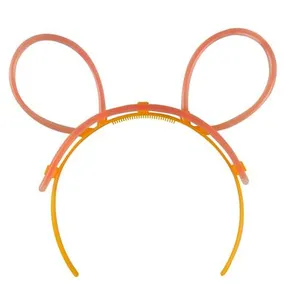 Leuchtendes Stirnband mit Ohren, Farbmix [1 Stk.]