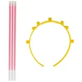 Leuchtendes Stirnband mit Ohren, Farbmix [1 Stk.]