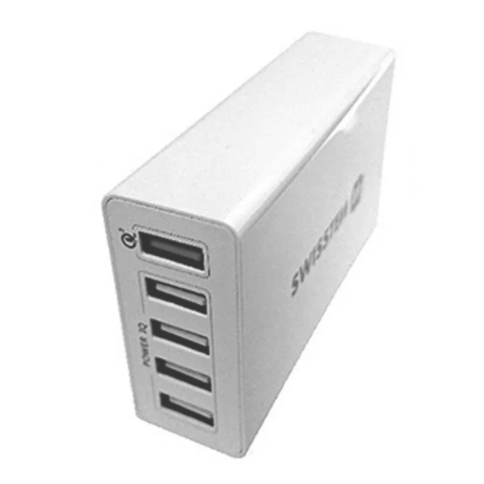 Hauptbild des Produkts SWISSTEN, Síťový adaptér, 100-240V, 12V, 3000mA, rychlonabíjení, bílý