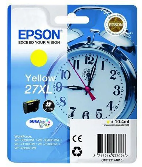 Hauptbild des Produkts T27144010 Toner pro Workforce 3620DWF,7110DTW série tiskáren, EPSON yellow, 10,4 ml